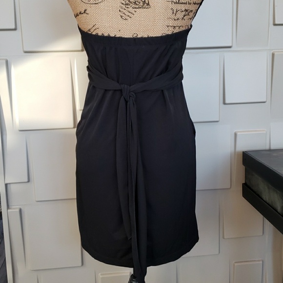 Wishes Wishes Wishes dress sundress evening black strapless Size Medium - Picture 4 of 5